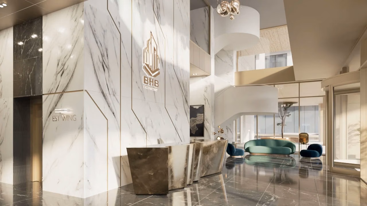 BHB Avenue — reception and welcoming spaces