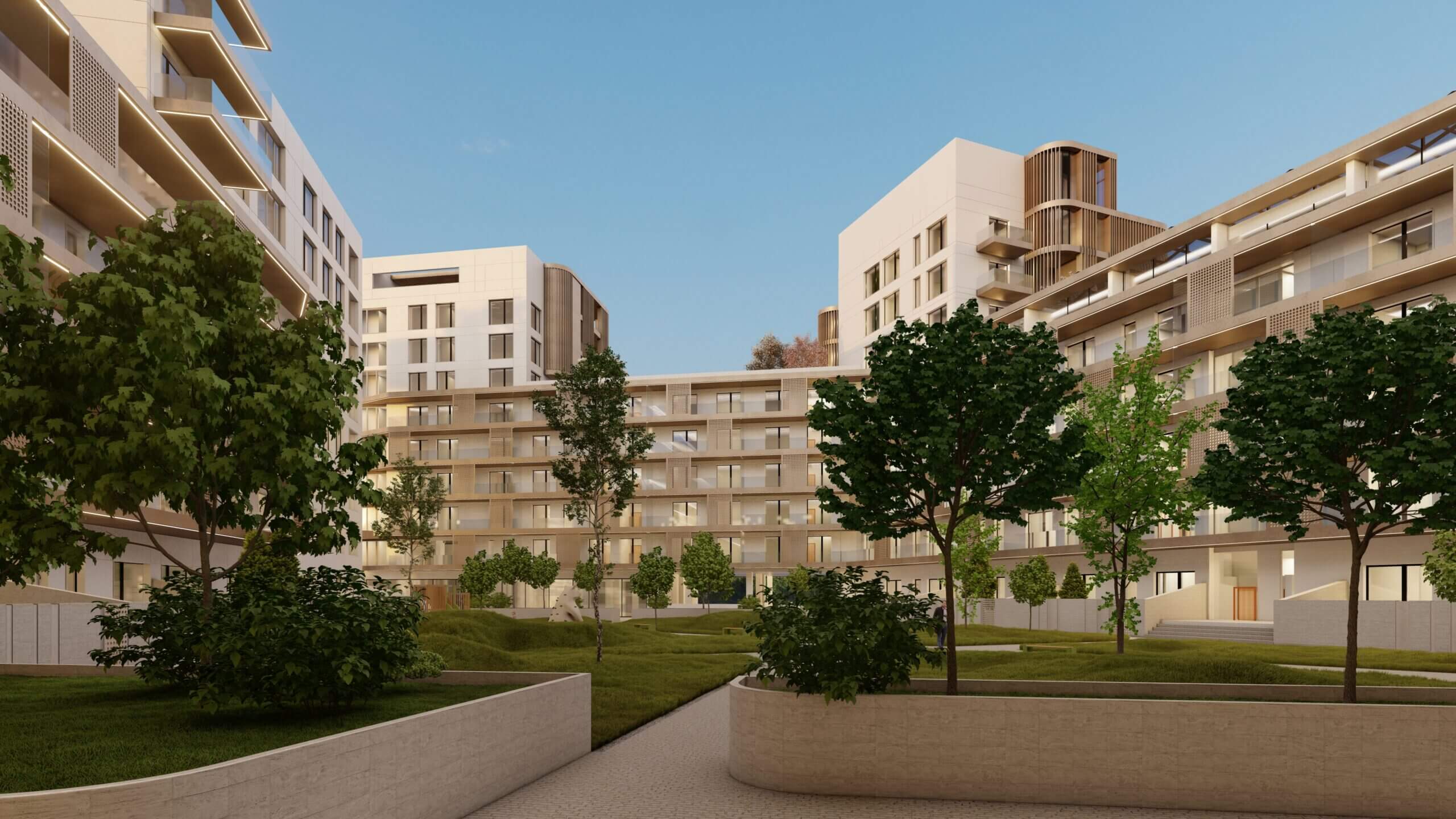 BHB Eden — exterior rendering, view 2